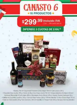 Akí Canasto 6 oferta