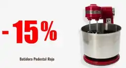 Supermaxi Batidora pedestal rojo oferta