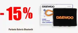 Supermaxi Daewoo parlante batería bluetooth oferta