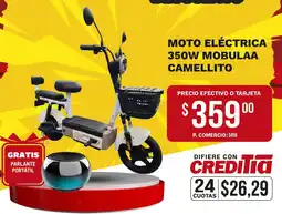 Tia Moto eléctrica mobulaa camellito oferta