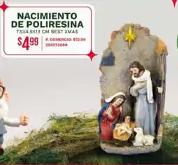 Tia Nacimiento de poliresina oferta