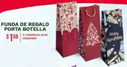 Tia Funda de regalo porta botella oferta