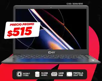 Env laptop 15.6" fhd
