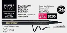 AVON Power stay 24 delineador líquido de larga duración oferta