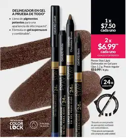 AVON Power stay lápiz delineador en gel para ojos oferta