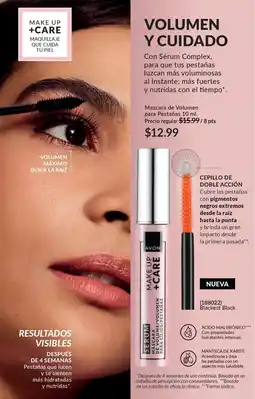 AVON Mascara de volumen para pestañas oferta