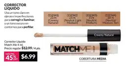 AVON Match me corrector líquido oferta