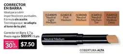 AVON Corrector en Barra oferta