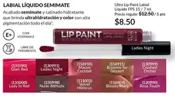 AVON Ladies lip night líquido FPS 15 oferta