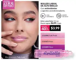 AVON Brillo labial roller oferta