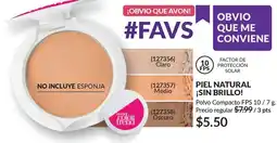 AVON Polvo compacto FPS 10 oferta