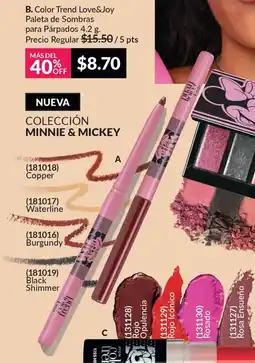 AVON Color trend love&joy delineador retráctil para ojos oferta