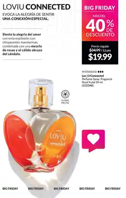AVON Lov / u connected perfume spray oferta