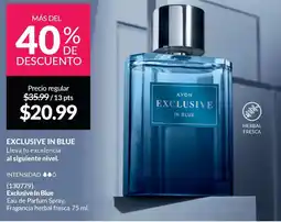 AVON Exclusive in blue oferta