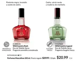 AVON Wild country rush/legend oferta