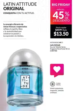 AVON Latin attitude oferta
