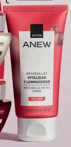 AVON Avon anew mascarilla facial cobre peel-off oferta