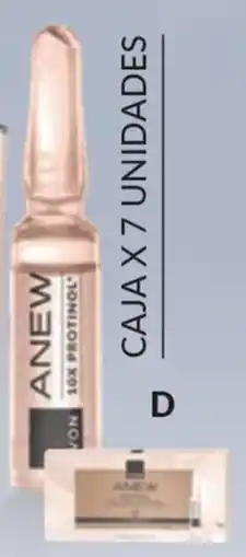 AVON Anew ampollas concentradas restauración facial oferta