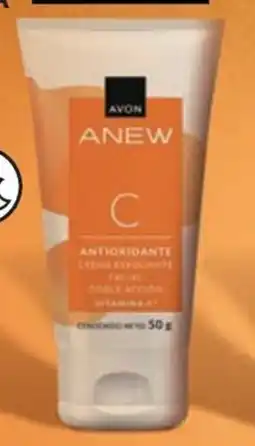 AVON Anew antioxidante crema exfoliante facial vitamina c oferta