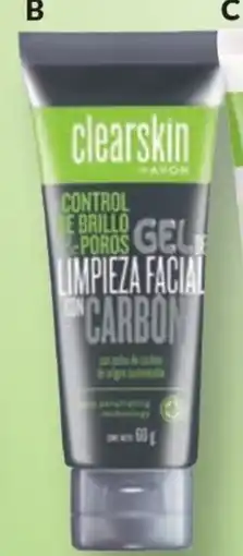 AVON Gel de limpieza facial con carbón oferta