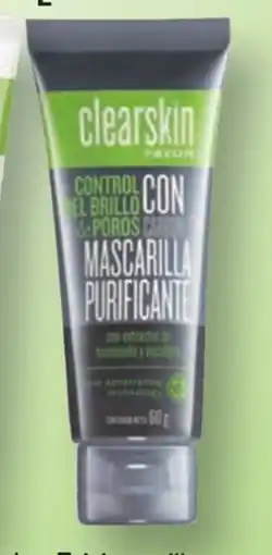 AVON Mascarilla negra con carbón oferta