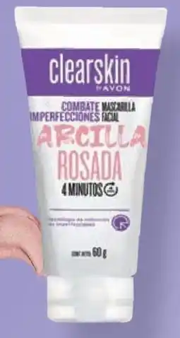 AVON Mascarilla facial arcilla rosada oferta