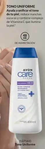AVON Avon care tono uniforme ayuda a unificar el tono de tu piel oferta
