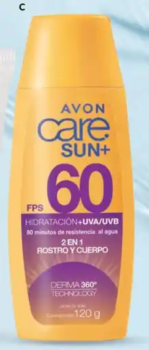 AVON Protector solar 2 en 1 fps 60 oferta