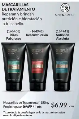 AVON Avon mascarillas de tratamiento oferta
