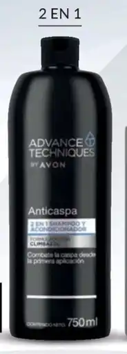AVON Avon advance techniques shampoo y acondicionador 2 en 1 anticaspa oferta