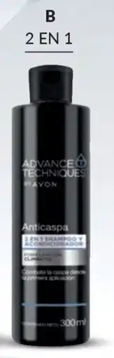 AVON Avon advance techniques shampoo y acondicionador 2 en 1 anticaspa oferta