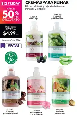 AVON Avon senses crema para peinar oferta