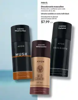 AVON Avon desodorante en aerosol para el cuerpo oferta