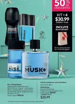 AVON Musk marine oferta