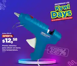 Kywi Pistola eléctrica para silicón en barra oferta