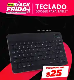 Novicompu Doogee teclado para tablet oferta