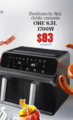 Novicompu Freidora de aire freidora de aire doble canasta one oferta