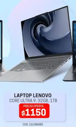 Novicompu Lenovo laptop core ultra 9 oferta