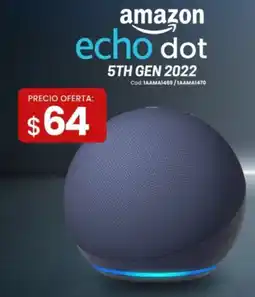 Novicompu Amazon echo dot 5th gen 2022 oferta