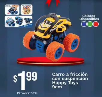 Tia Happy toys carro a fricción con suspención oferta