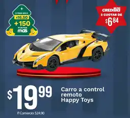 Tia Happy toys carro a control remoto oferta