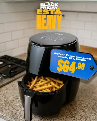 Ferrisariato Airfyer Tekno con panel touch oferta