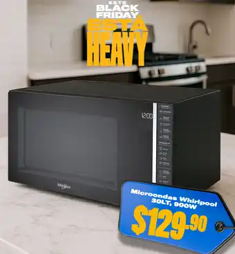Whirlpool microondas