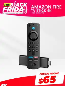 Novicompu Amazon fire tv stick 4k oferta