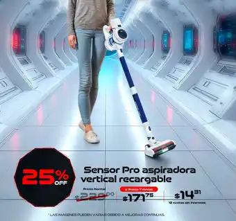 Sensor pro aspiradora vertical recargable