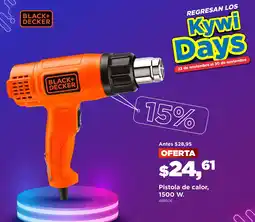 Kywi Black+ Decker pistola de calor oferta