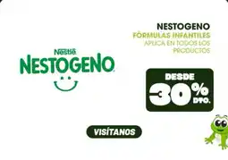 Farmacias SanaSana Nestogeno fórmulas infantiles oferta