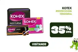 Farmacias SanaSana Kotex protección femenina oferta