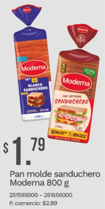 Moderna pan molde sanduchero