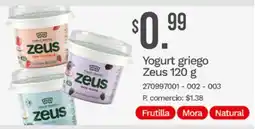 Tia Zeus yogurt griego oferta